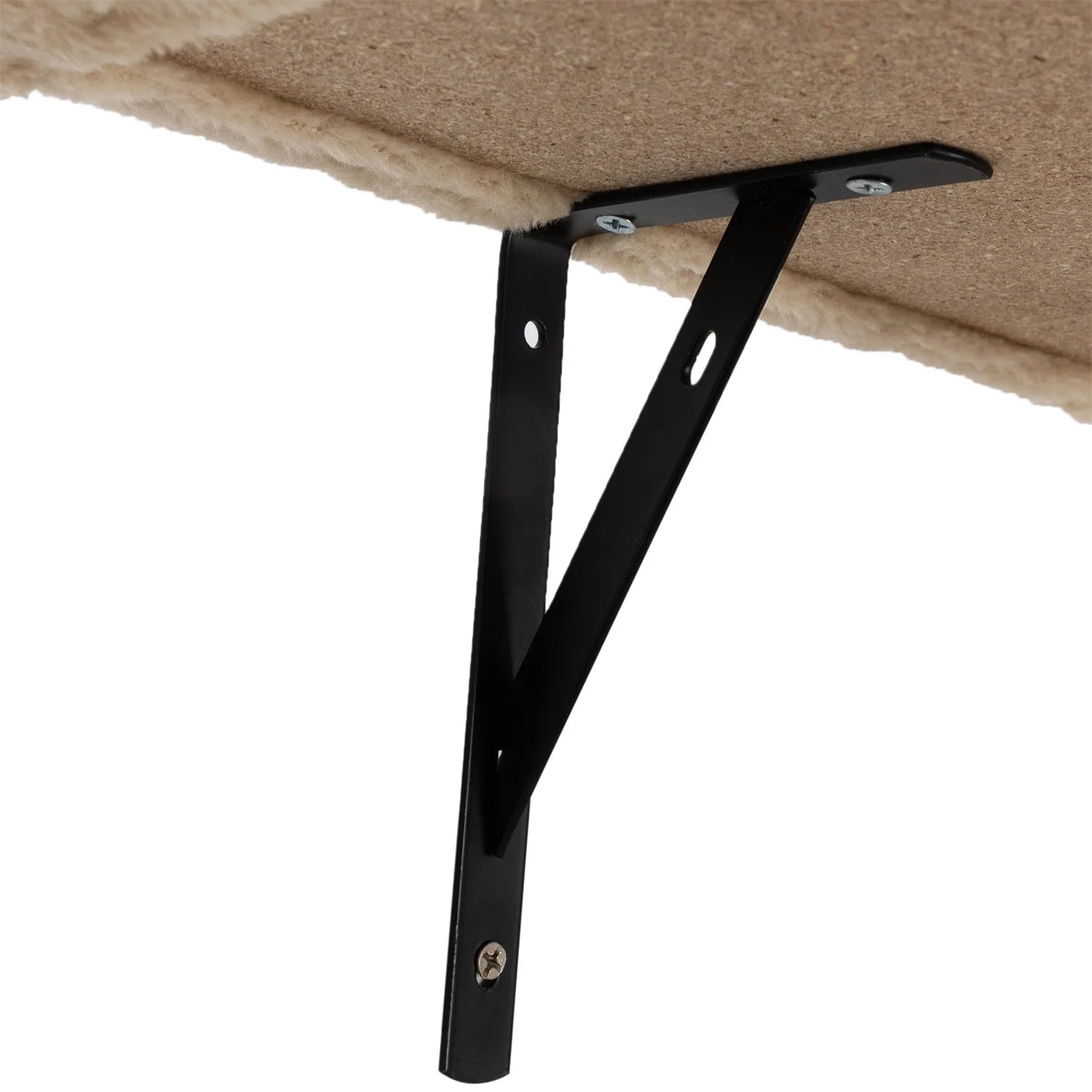 Cat Wall Shelves and Perches Set, Cat Tower for Adult Cats Mounted Cat Tree House for Indoor Cats Modern Furniture for Cat Sleeping Playing Lounging Climbing Cat Tree for Large, Beige