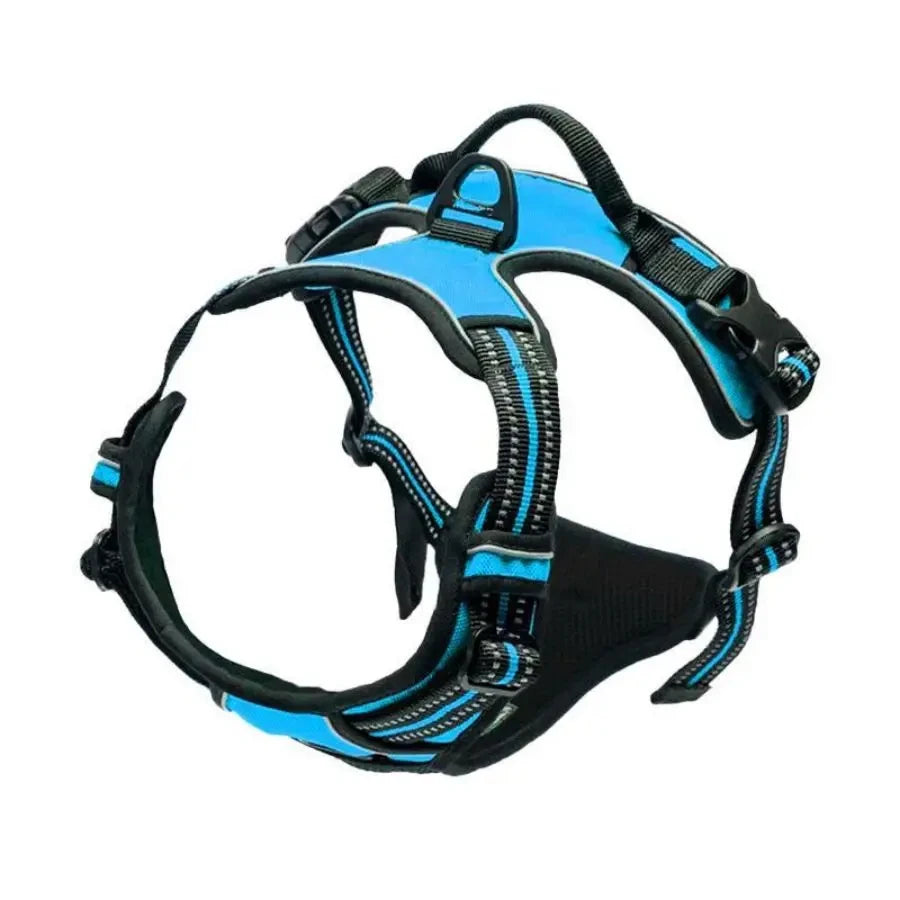No Pull Harness Front Clip Para Cão Grande, Heavy Duty, Reflexivo, Fácil Controle, Alça, Andando