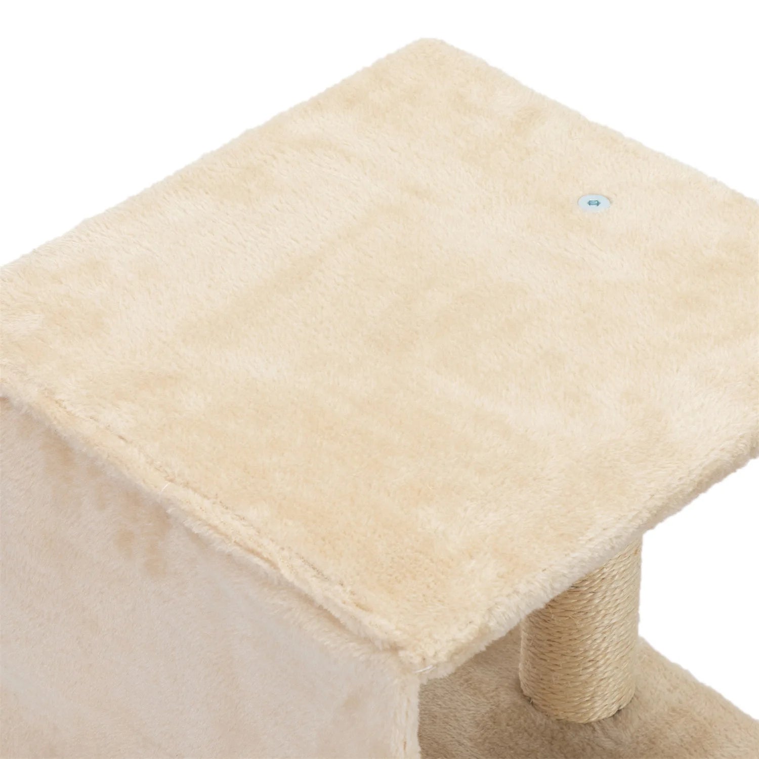 Cat Wall Shelves and Perches Set, Cat Tower for Adult Cats Mounted Cat Tree House for Indoor Cats Modern Furniture for Cat Sleeping Playing Lounging Climbing Cat Tree for Large, Beige
