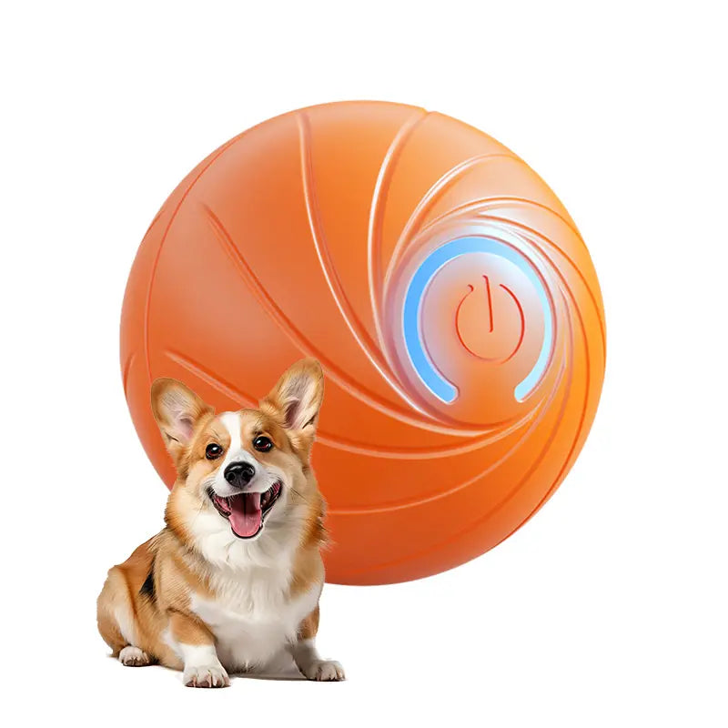 Automatic Interactive Dog Toy Ball, Rechargeable Bouncing Dog Toy for Small Medium Dogs Self Play Bat Dragon Plush Chirping Flapping Bird Bite Resistant Inflatable Set Large Safe Water Bowl LED Light Food Indoor Training Ball Durable Chew